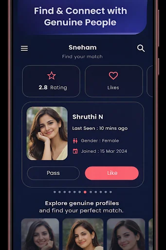 Download Sneham Telugu Chat App Terbaru – Temukan Teman Baru - Screenshot 2