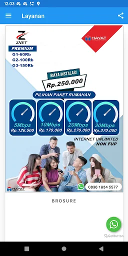 Download Z3NET Terbaru – Aplikasi Pembayaran Internet Cepat - Screenshot 11