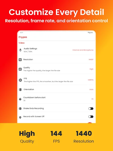 Download Clypzo: Screen Video Recorder Terbaru – Rekam Layar HD - Screenshot 15
