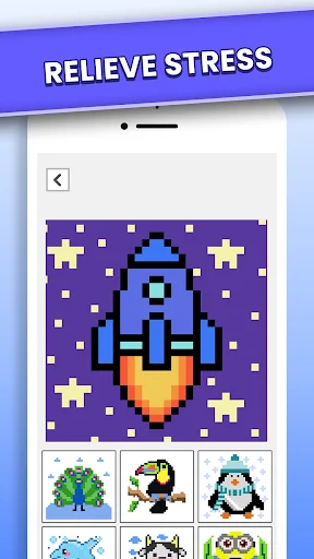 Download Pixel Art – Paint by Number Terbaru – Game Mewarnai Seru - Screenshot 4