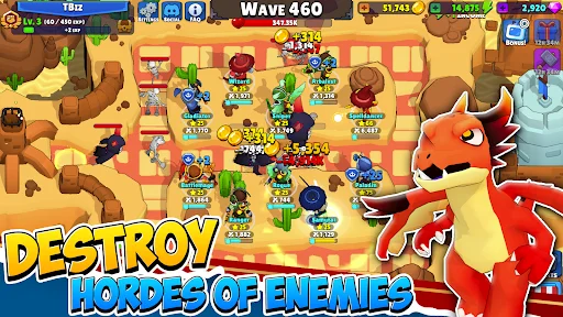 Download Idle Hero TD Terbaru – Game Strategy RPG Offline - Screenshot 7