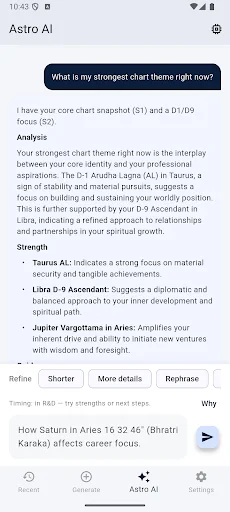 Download Vedic Chart: Horoscope, Kundli – Cek Ramalan AI Gratis - Screenshot 4