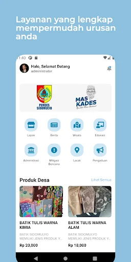 Download MallDesa Terbaru – Sistem Informasi Desa Terpadu - Screenshot 1