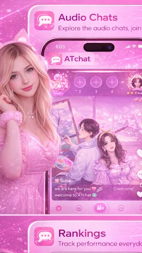 Download ATchat Terbaru – Video Chat & Live Room Gratis - Screenshot 8
