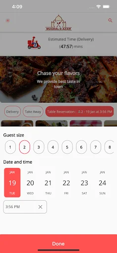 Download Mughal-e-Azam: Food Restaurant Terbaru – Pesan Makanan - Screenshot 2