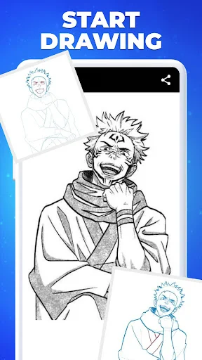 Download How to Draw Anime Terbaru – Tutorial Menggambar Mudah - Screenshot 12
