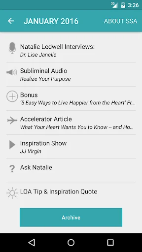 Download Subliminal Success Accelerator – Aplikasi Motivasi Diri - Screenshot 2
