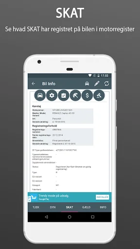 Download Bil Info Nummerplade Terbaru – Cek Data Kendaraan Gratis - Screenshot 5