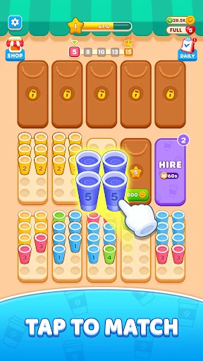 Download Coffee Color Stack Terbaru – Game Puzzle Kopi Seru - Screenshot 1