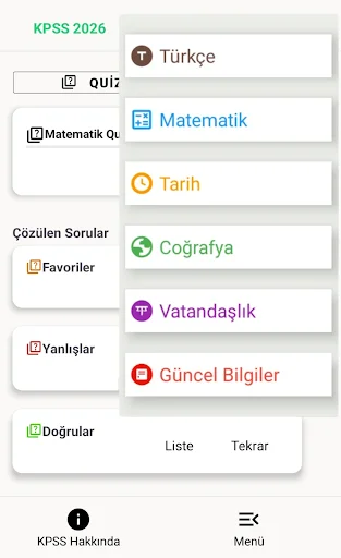Download KPSS 2026: 10000+ Soru Bankası – Aplikasi Latihan Soal - Screenshot 4