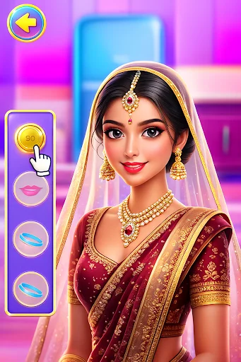 Unduh Indian Wedding DressUp Makeup Terbaru – Game Rias Pengantin - Screenshot 18