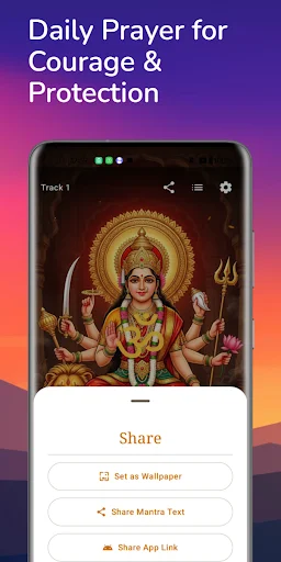 Download Shree Durga Vandana Terbaru – Aplikasi Doa Suci Gratis - Screenshot 4
