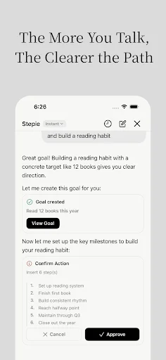 Download Goal Planner: Stepie – Capai Target Anda dengan AI - Screenshot 6