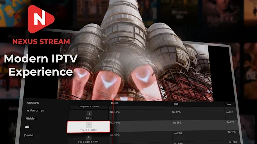 Download Nexus Stream – Xtream IPTV Terbaru – Streaming Gratis - Screenshot 4