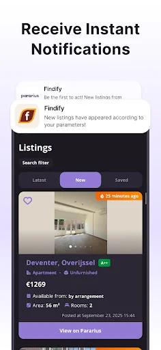 Unduh Findify: Apartment Finder Terbaru – Cari Hunian Belanda Mudah - Screenshot 4
