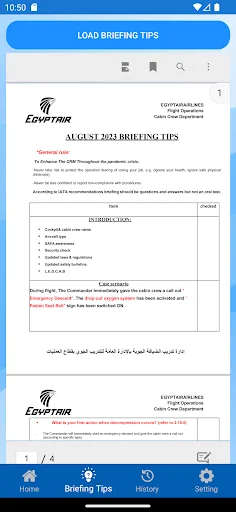 Unduh Egyptair CACS Terbaru – Sistem Check-in Kru Efisien - Screenshot 4