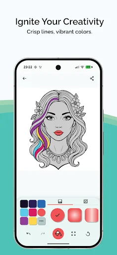 Download Colorista Terbaru – Buku Mewarnai Dewasa Gratis - Screenshot 3