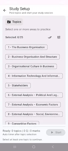 Download ACCA F1 BT Terbaru – Latihan Ujian Gratis 2024 - Screenshot 5