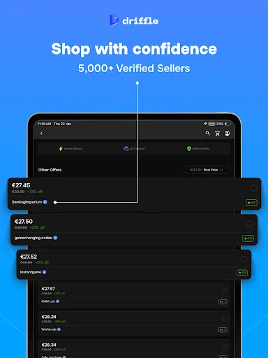 Download Driffle Marketplace Terbaru – Beli Game & Gift Card Murah - Screenshot 13