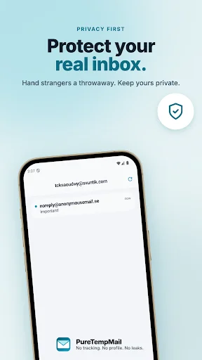 Download Temp Mail – PureTempMail Terbaru – Email Sekali Pakai - Screenshot 2