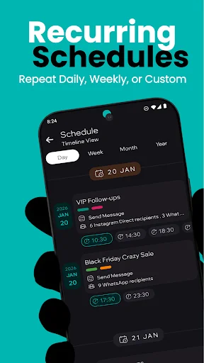 Download TikTask Terbaru – Jadwalkan Pesan Otomatis Gratis - Screenshot 6