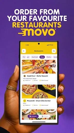 Download Movo Delivery Terbaru – Pesan Makanan Cepat & Mudah - Screenshot 1