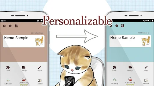 Download Cute Cat Mochi Terbaru – Aplikasi Catatan Lucu Gratis - Screenshot 5