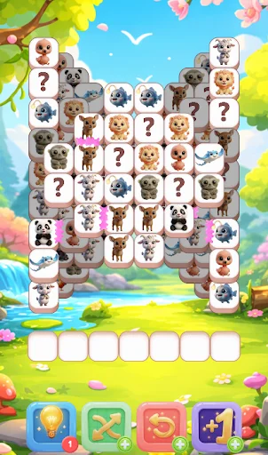 Download Tile Match Cute Animals Terbaru – Puzzle Santai Gratis - Screenshot 4