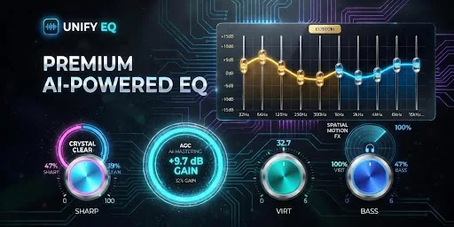 Download UNIFY – Equalizer & Bass Pro 6.4.4 – Audio 3D Terbaik - Screenshot 8