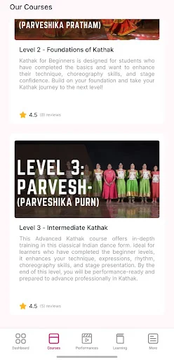 Download Learn Kathak Terbaru – Kursus Tari Klasik India Gratis - Screenshot 3