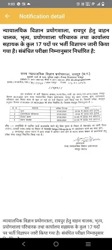 Download Chhattisgarh Jobs Terbaru – Info Lowongan Kerja Gratis - Screenshot 6