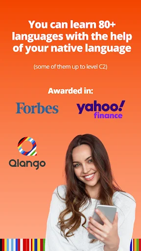 Download Qlango: Belajar 80+ Bahasa dengan Cepat dan Efektif - Screenshot 1