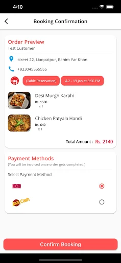 Download Mughal-e-Azam: Food Restaurant Terbaru – Pesan Makanan - Screenshot 5