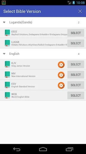 Download Luganda English Audio Bible – Alkitab Audio Gratis - Screenshot 13