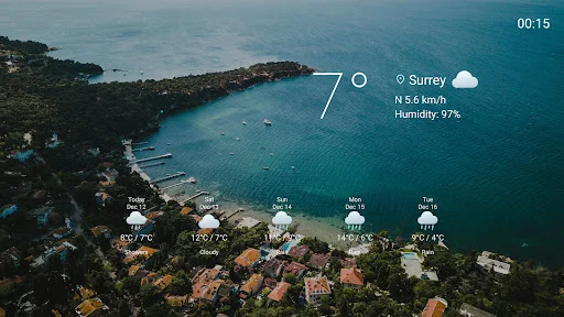 Download Vista Weather TV Screensaver Terbaru – Tampilan Cuaca Indah - Screenshot 8