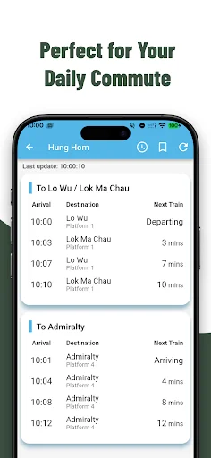 Download MTR Arrival Time Terbaru – Cek Jadwal Bus & MTR HK - Screenshot 3