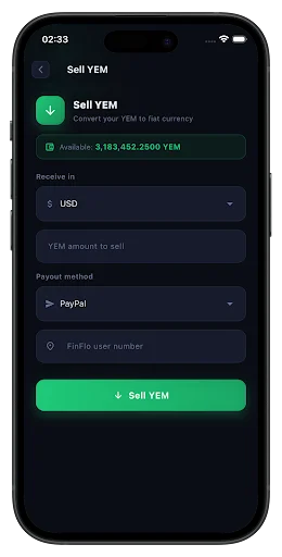 Download FinFlo: YEM Converter Terbaru – Jual Beli YEM Mudah - Screenshot 4