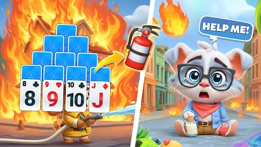 Download Solitaire TriPeaks Journey Terbaru – Puzzle Kartu Gratis - Screenshot 4