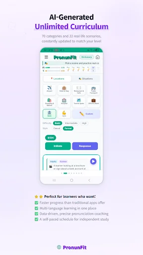 Download PronuniFit Terbaru – Belajar Bahasa dengan AI Pintar - Screenshot 3