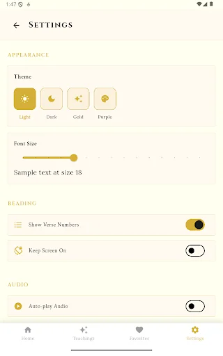 Download Holy Bible KJV Audio Offline – Baca Alkitab Gratis - Screenshot 9