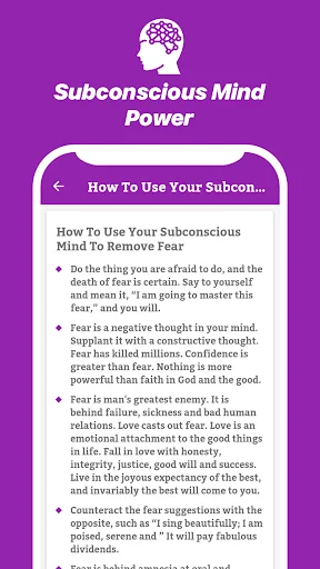 Download Subconscious Mind Power Terbaru – Motivasi Diri Gratis - Screenshot 8