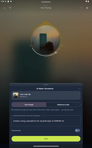 Download AI Music Player – AURORA Terbaru – Pemutar Musik AI - Screenshot 15