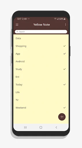 Download YellowNote Terbaru – Aplikasi Catatan Simpel & Ringan - Screenshot 1
