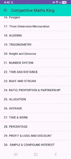 Download Competitive Maths King Terbaru – Trik Matematika Gratis - Screenshot 2