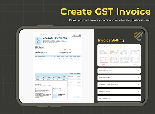 Download Jewellers Pro Terbaru – Aplikasi Faktur GST Terbaik - Screenshot 10