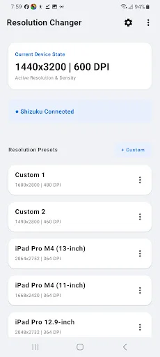 Download Resolution Changer – Pad View Terbaru – Ubah DPI Aman - Screenshot 5