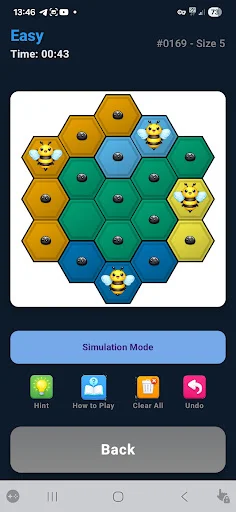 Download Star Bee Logic Terbaru – Game Teka-teki Hexagonal - Screenshot 1