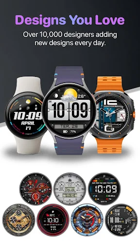 Download WatchMaker Watch Faces – Koleksi Tampilan Jam Terlengkap - Screenshot 2