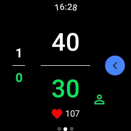 Download Racket Score – Pelacak Skor Padel & Tenis Wear OS - Screenshot 8