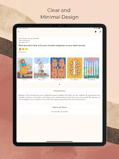 Unduh Tarot Journal Terbaru – Kelola & Analisis Kartu Tarot Anda - Screenshot 9
